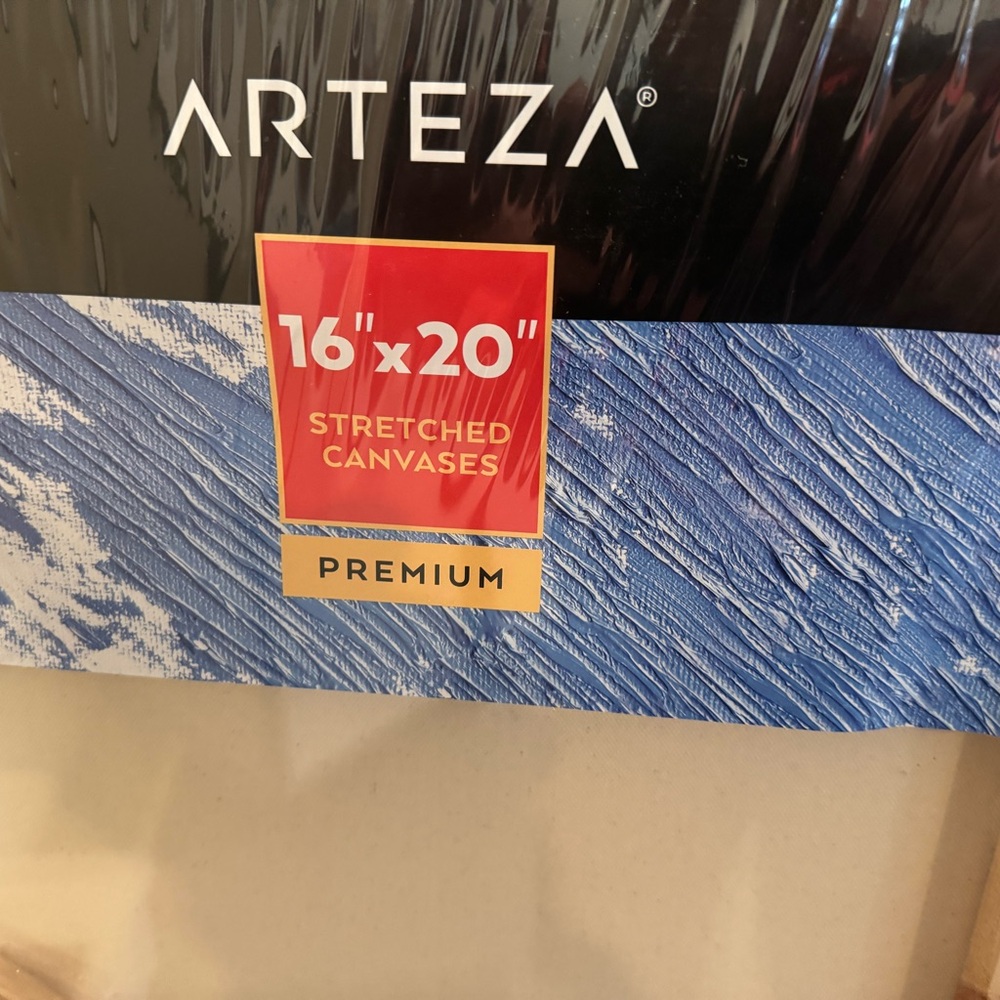 Arteza 16x20 Stretched Canvases